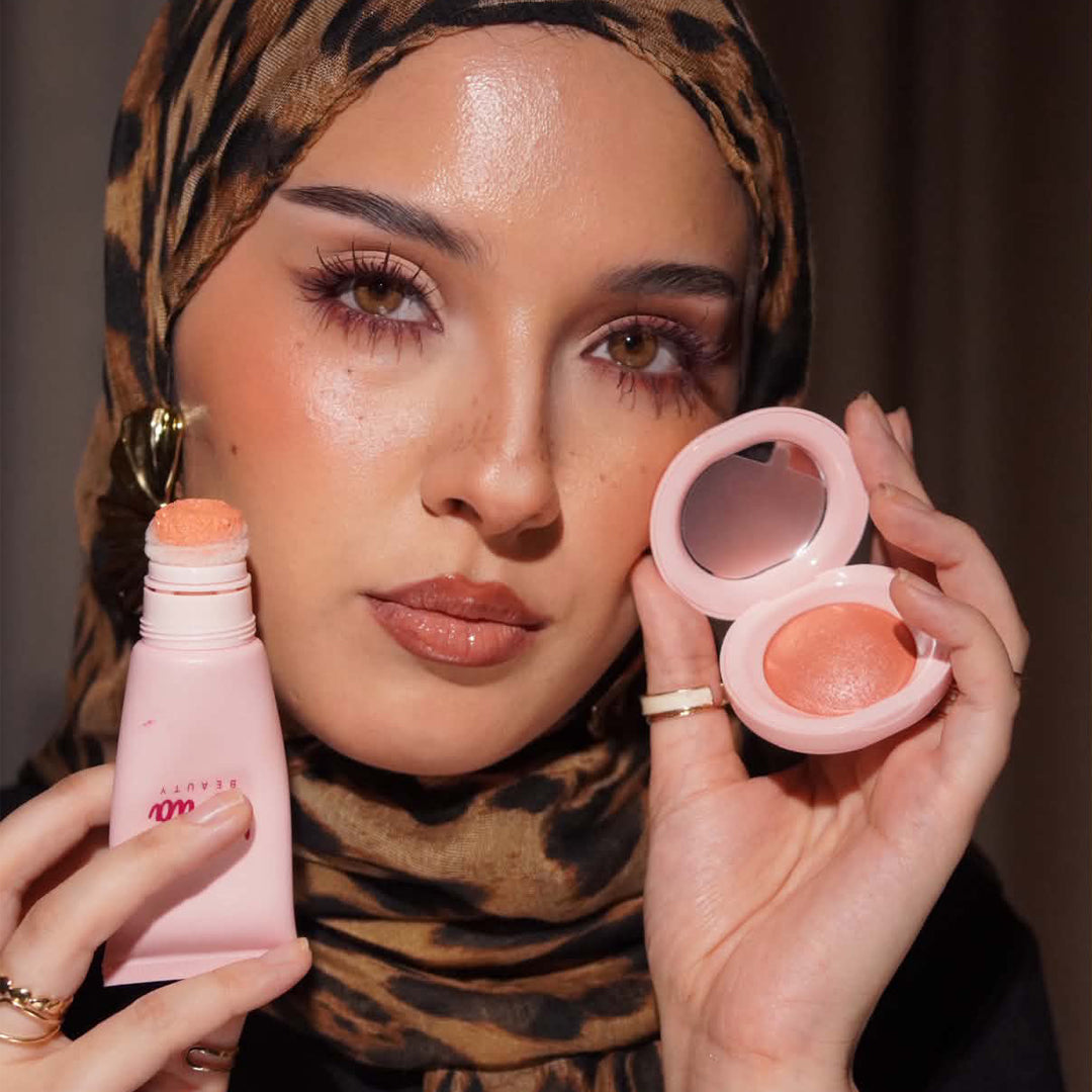 Coral & Mood: The Velvet Blush Duo
