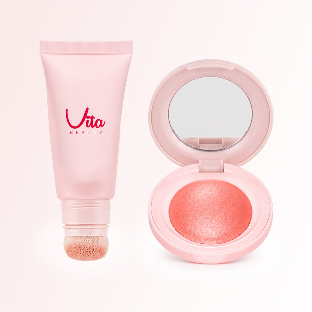 Coral & Mood: The Velvet Blush Duo